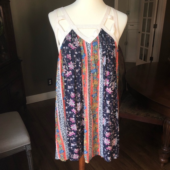 Entro multicolored dress - Picture 1 of 2